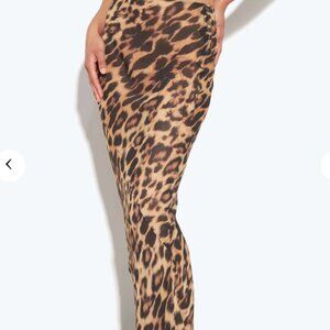 Rat & Boa Monique Skirt – XXS (Leopard Print)